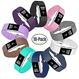 Fitbit Charge 2 Bands, Hotodeal Classic Fitness Replacement Accessory Wristbands, Sporty Fashion Design with Adjustable Metal Clasp for Fitbit Charge 2 Smartwatch