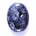 40x30mm Oval Cabochon CAB Flatback Semi-Precious Gemstone Ring Face (Larvikite)