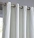 HLC.ME Camden 100% Complete Full Blackout Thermal Insulated Window Curtain Grommet Panel for Sliding Glass Patio Doors - Energy Efficient, Complete Darkness, Noise Reducing - (100