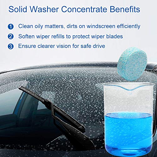 image for Occus Wipers Solid Washer Concentrate Making Up Windshield Washer Flui