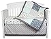 Uptown Giraffe 4 Piece Baby Bedding Set by The Peanut Shell