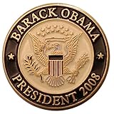 Barack Obama President 2008 Seal Lapel Pin/Hat Tac