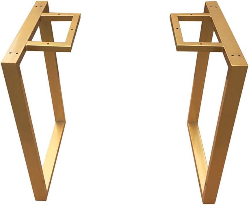 2×Support feet, Golden Table Legs, Office Conference Table