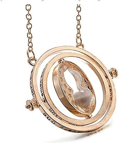 Harry Potter: Hermione Time Turner Rotating Necklace with Hourglass - SHIPPED FROM UK