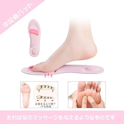 Amazon インソール 疲れない スニーカー レディースに1枚引くだけ疲れないインソール 疲れにくい靴に 中敷き インソール レディース Ayitayi スポーツ用インソール