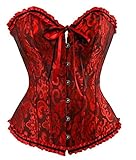 C2U Women Long Sleeve Lace Stitching Trim Tunic Casual Mini Dress,Maroon,S