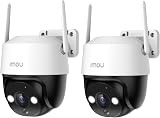Imou 2K Outdoor Security Camera Kit 2 Pack AI Human Vehicle Detection 360 PTZ