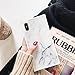 YonMeet Chic Black White Marble Case for iPhone XS X 10 Retro Classic Stylish Cover for iPhone 8 7 Plus 8plus Square Shockproof Strong Protective Back Casing (iPhone X/XS, White)