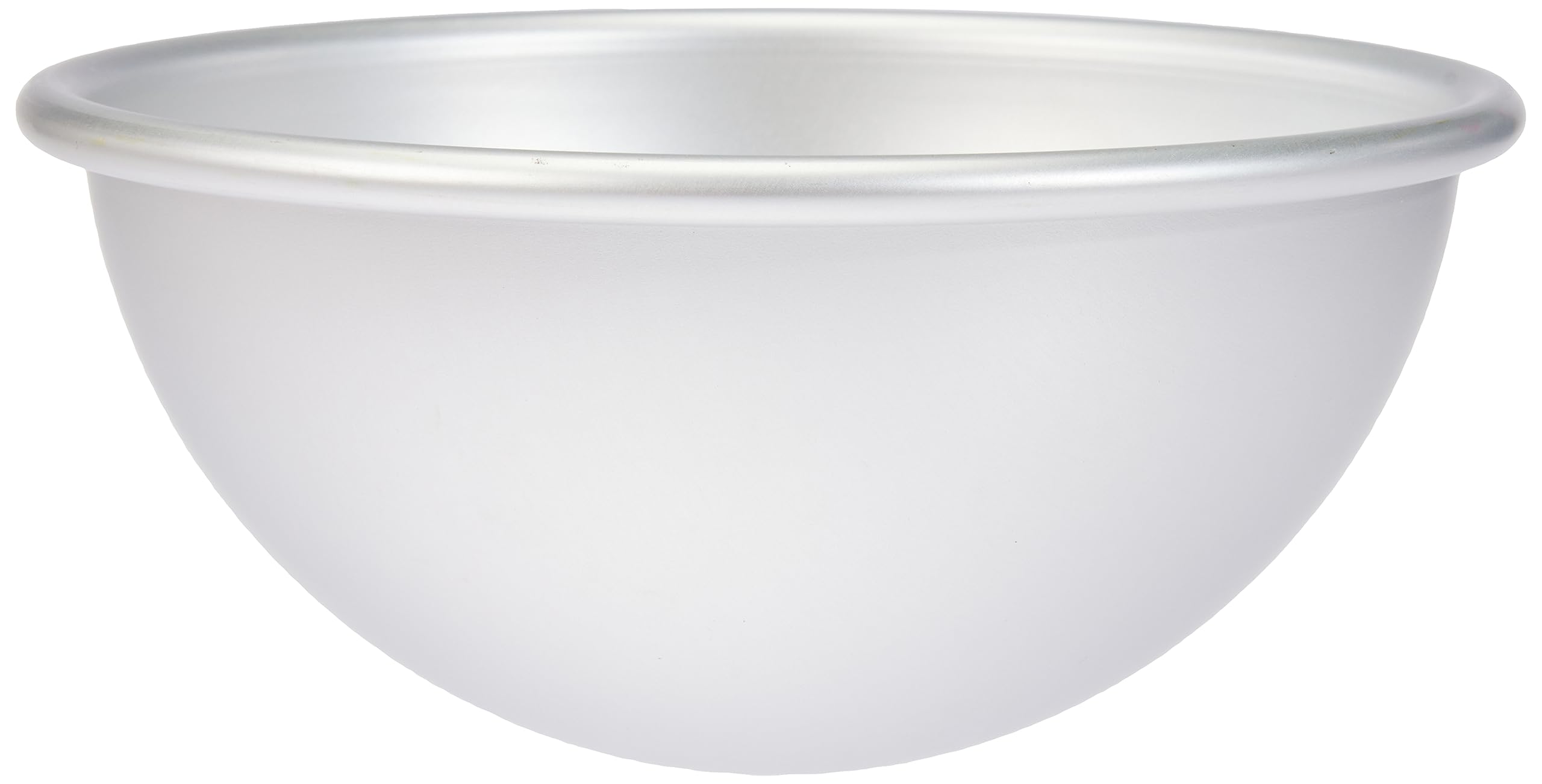 PME BALL063 Aluminum Ball/Hemisphere Pan, 6 x 3-Inch Anodised Aluminium Cake Tin, Silver