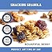 Creative Snacks Bountiful Berry Granola Clusters, Great for Snacking or Cereal, 12 ounce bag
