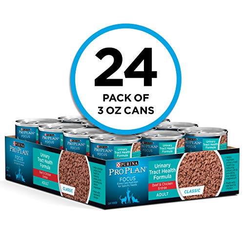 Purina Pro Plan Urinary Tract Health Wet Cat Food, FOCUS Urinary Tract Health Classic Beef & Chicken - //medicalbooks.filipinodoctors.org