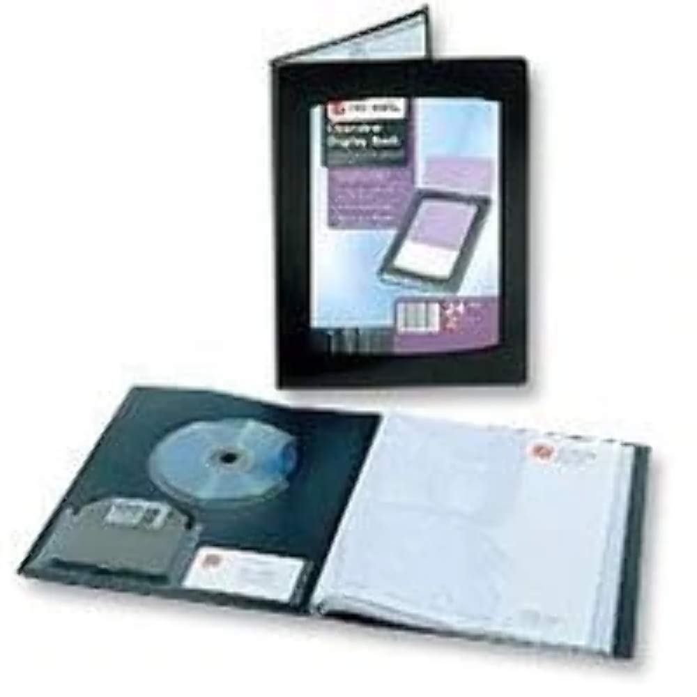 Rexel 210456 ClearView Display Book A4 Black (12 Pockets)