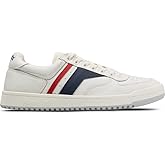 Keds Skyhawk Lo Lace Up Fashion Sneaker, White/Blue/Red, 7.5