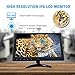 TOGUARD IPS Portable Monitor 12 Inch HD 1920x1080 Small HDMI Display Screen with USB/VGA/AV/Micro SD Card Slot for PC CCTV Security Camera, Built-in Hi-Fi Speaker, Remote Control, Touch Button