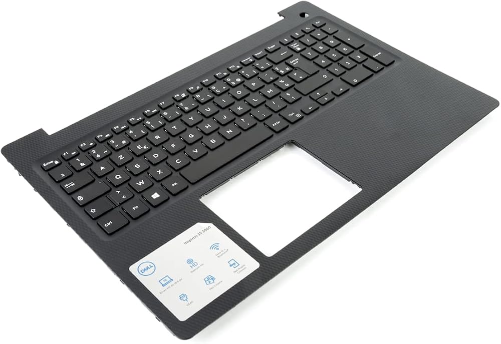 Dell Inspiron 3580 3581 3582 3583 Renewed Palmrest French Keyboard