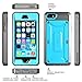 SUPCASE Unicorn Beetle Pro Series Phone Case for iPhone 5SE, with Built-in Screen Protector Full-Body Rugged Holster Case for Apple iPhone 5SE (Blue)