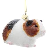 Noble Gems Guinea Pig Glass Christmas Tree Ornament NB1632