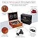 Whiskey Stones Gift Set-10oz Scotch Glasses Whiskey Set-Best-Bourbon Gift for Personalized Men's Alcohol Gift sets - Whiskey Gift set with Whisky Stones-Chills Perfectly with Cool Dice Whiskey Rocks