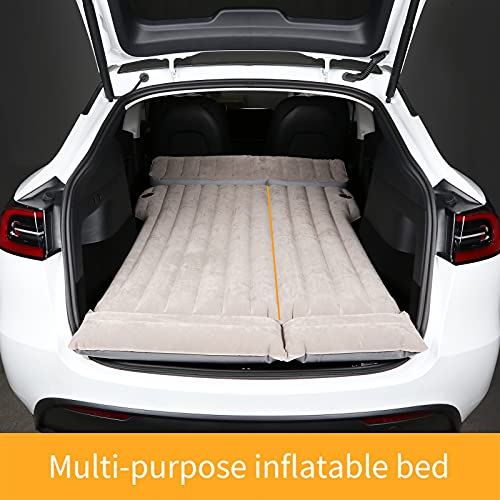 Air Mattress Bed for Tesla Model Y, 3, S, X 5 Seater,Inflatable Bed