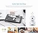 LiFu Wireless IP Camera, 1080 x 720P Home Security Surveillance HD Pan and Tilt WiFi Camera Built-In Microphone with Night Vision for Pet, Baby Video Monitoring