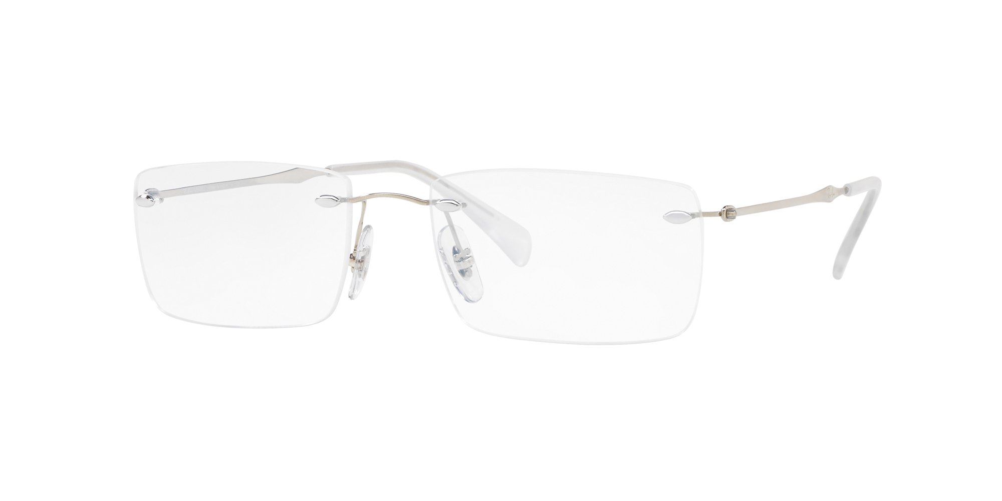 Mua Ray-Ban mens Rx8755 Titanium Rectangular Prescription Eyeglass ...