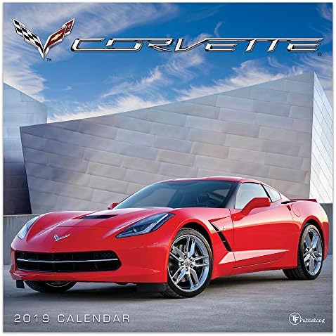 2019 Corvette Wall Calendar