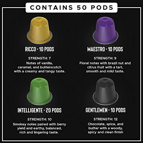 Java Bump Espresso Pods For Nespresso Original Machine [50 Pods