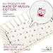 1 Soft & Cozy Muslin Cotton Baby Crib Sheet Fitted For Deep Sleep. Cute Pink Owls For Girls, Infants, Toddlers Christmas Gifts. 28