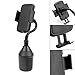 NNDA CO Universal Adjustable Gooseneck Cup Holder Cradle Car Mount For Phone iPhone LG