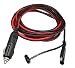 SinLoon Cigarette Lighter SAE Battery Charger Cable,SinLoon 12V 15A Cigarette Lighter Plug to Waterproof SAE Quick Release Adapter Extension Charging Cable with Fuse and LED Light(10FT,3 Meter) primary