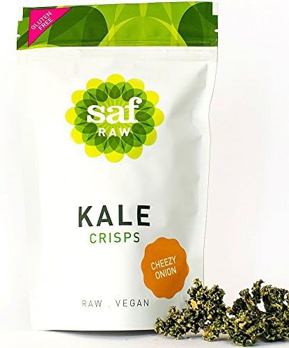 Saf Raw Kale Crisps - Cheezy Onion 40g