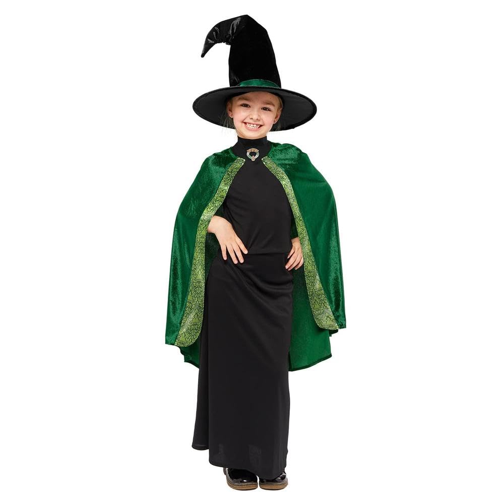amscan 9912472 - Kids Officially Licensed Professor McGonagall World Book Day Fancy Dress Costume Age: 8-10 Yrs