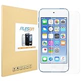 iPod Touch Screen Protector, PLESON iPod Touch 6th Generation Tempered Glass Screen Protector, HD Clear/9H/Scratch Resist/Bubble-Free Glass Screen Protector for Apple iPod Touch 6th, 5th Generation