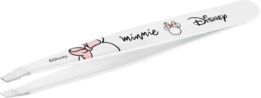 Tweezerman Minnie Mouse Ear-Esistable Slant Tweezer