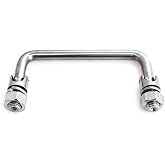 Pull Handle heyous Stainless Steel Folding Pull Handle U-Shape Folding Toolbox Suitcases Equipment Distribution Box Cabinet Knob Hardware