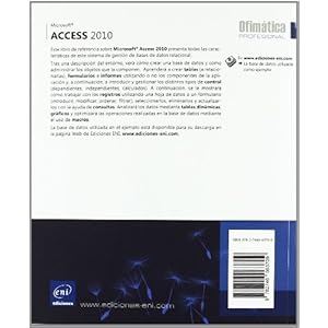 ACCESS 2010. DOMINE TODAS LAS FUNCIONES DEL PROGRAMA.