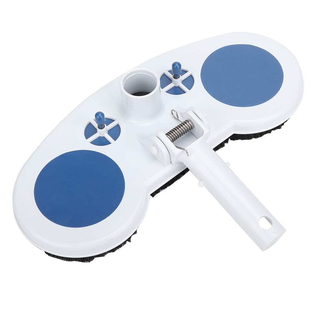 Manual Pool Vacuum Head Attachment, Pool and Spa Vacuum Head Heavy Duty Pool Vacuum Head with Bristles For Inground Ground Pools