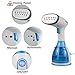 WeyTy Garment Steamer Handheld Fabric Steamer 15 Seconds Fast Steaming 280ml Removable Water Tank Vertical And Horizontal Steam Dual-Use Clothes Steamer For Home & Travel & Vacation,Blue