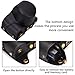 Hargedis XEVN for sony a6400 case,for sony a6300 case,Premium PU Full Body Leather Camera Case Bag for sony alpha a6300 a6000 a6100 a6400 Fit 16-50mm Lens with camera Shoulder Strap(Black)