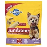 PEDIGREE JUMBONE Mini Bones Mini Snacks for Dogs 15.87 oz. 25 Count