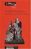 retables brabancons des XV et XVI siècles by
