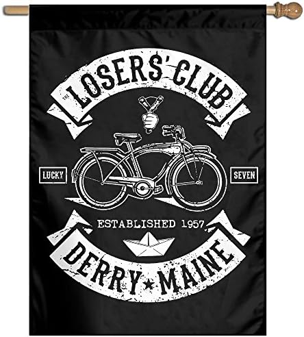 The Losers' Club Emblem Flag Outdoor Patio Seasonal Holiday 27"x37" Family Flag