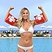 GoFloats Lifeguard Adult Water Wing Floaties - Own The Pool (Novelty USE ONLY)