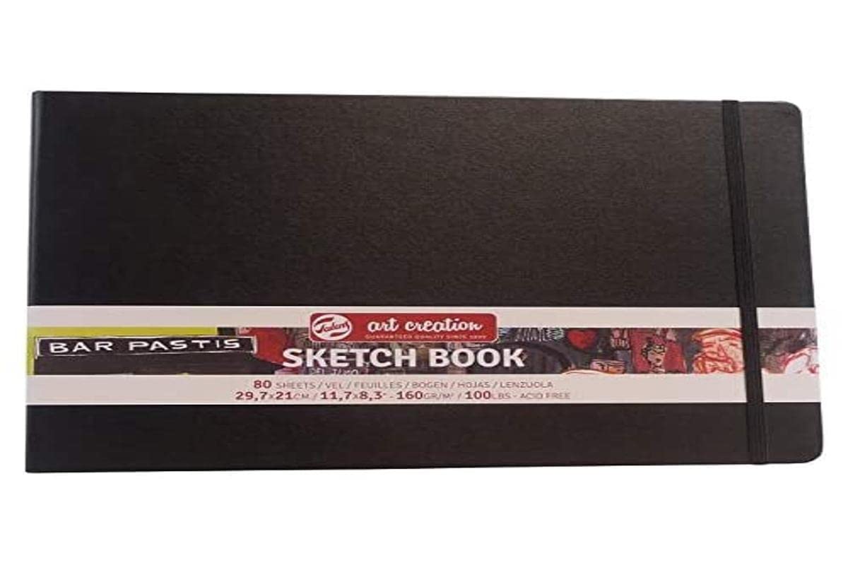 TALENS Art Creation Sketch Block Black 29.7 x 21 cm 140 g