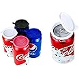 Smarter-Seal, 8-Pack, Multi-Color, Reusable, BPA Free, Pop or Beverage Can Lids, Covers, Protectors, Toppers For Soda, Seltzer, Beer, Energy Drinks. Keep Carbonated Beverages More Bubbly and Fizzy