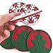 Christmas Party Decorations Felt Drink Coasters Set of 6