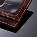 alpine swiss Men's RFID Blocking Money Clip Leather Front Pocket Wallet, Brown, One Size