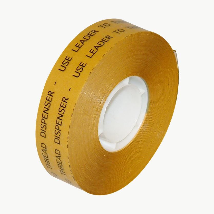 J.V. Converting JVCC ATG Tape Acid Neutral, (ATG-7502), 3/4 in. x 36 yds. (Clear Adhesive on Gold Liner)