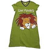 Lion Around Nightshirt LazyOne Leisure Wear Lion