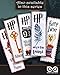 Personalized.Design Cross Stitch Kit for Beginners “Always” - Deathly Hallows DIY Embroidery Bookmark